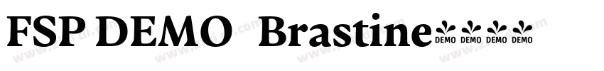 FSP DEMO   Brastine字体转换